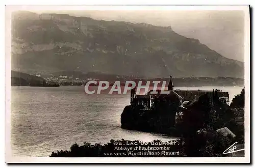 Cartes postales moderne Lac Du Bourget Abbaye D&#39Hautecombe vue Aix et le mont Revard