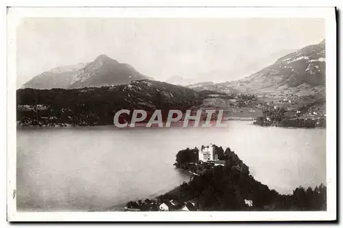 Cartes postales moderne Lac D&#39Annecy Le Chateau De Duingt Et Talloires