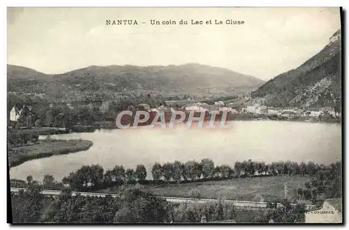 Cartes postales Nantua Un Coin Du Lac Et La Cluse