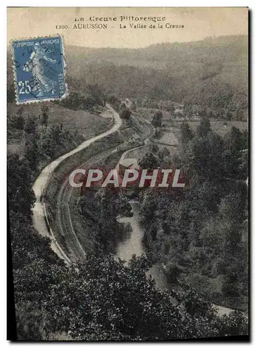 Cartes postales Aubusson la Vallee De la Creuse