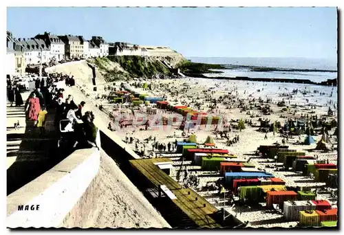 Cartes postales moderne Le Portel Front de mer et la plage