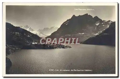 Cartes postales moderne Lac Et Cabane De Barberine