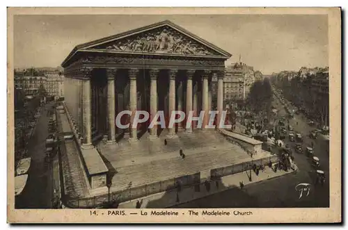 Cartes postales Paris La Madeleine