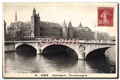 Cartes postales Paris Conciergerle