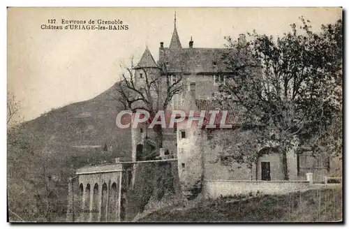 Cartes postales Chateau D&#39uriage Les Bains