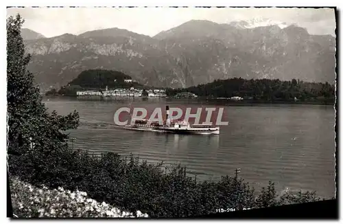 Cartes postales moderne Bellagio Lago di Como Bateau