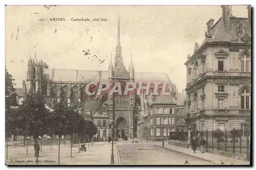 Ansichtskarte AK Amiens Cathedrale Cote Sud