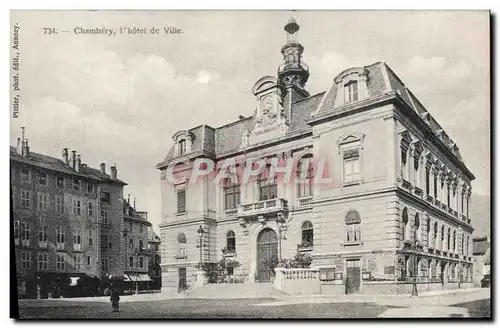 Cartes postales Chambery L&#39Hotel de Ville