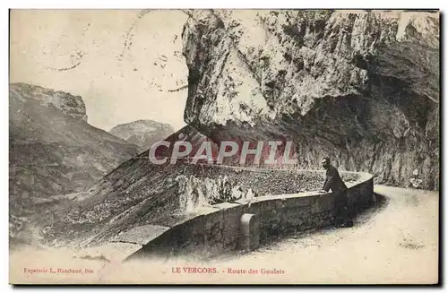 Cartes postales Le Vercors Route Des Goulets