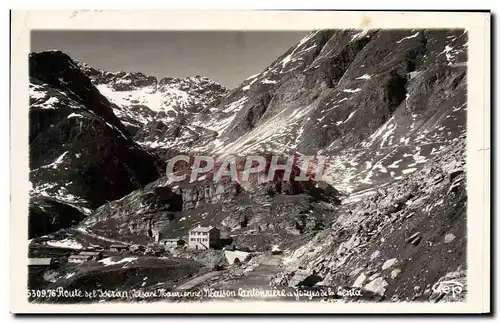 Ansichtskarte AK Route de l&#39Iseran Maison cantonniere