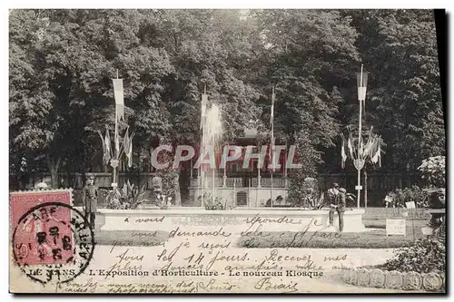 Cartes postales Le Mans L&#39Expoition d&#39Horticulture Le Nouveau Kiosque