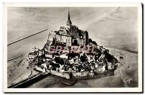 Cartes postales Le Mont Saint Michel Vue aerienne