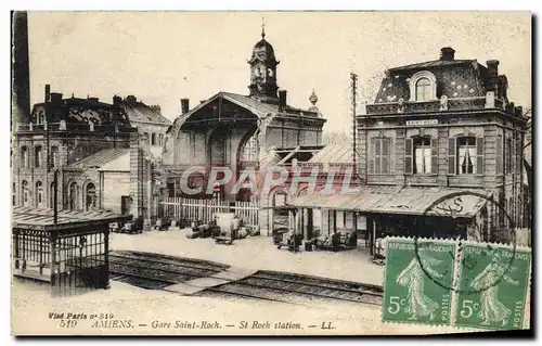 Cartes postales Amiens Gare Saint Roch