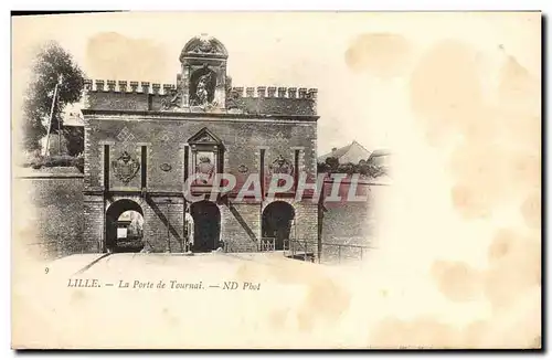 Cartes postales Lille La Porte de Tournai