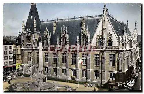 Cartes postales moderne Rouen Palais de Justice et Monument Aux Morts