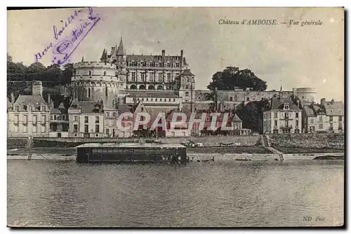 Cartes postales Chateau d&#39Amboise Vue Generale