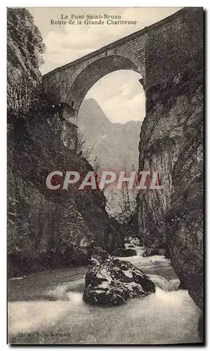 Cartes postales Pont Saint Bruno Route de la Grande Chartreuse