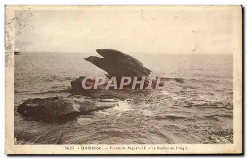 Cartes postales Quiberon Pointe de Le Rocher de L&#39Aigle