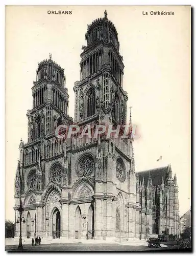 Cartes postales Orleans La Cathedrale