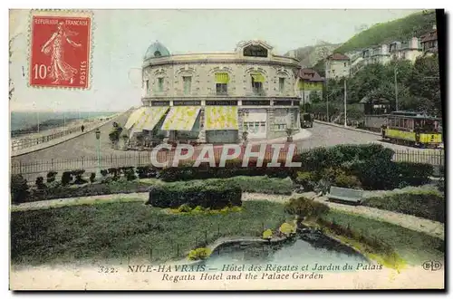 Cartes postales Nice Havrais Hotel des Regates et Jardin du Palais