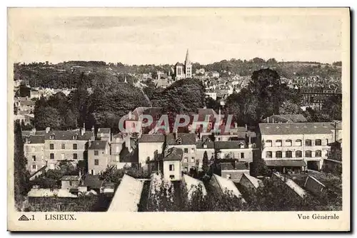 Cartes postales Lisieux Vue Generale