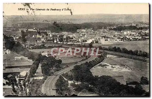 Cartes postales sens Vue Generale Du Faubourg d&#39Yonne