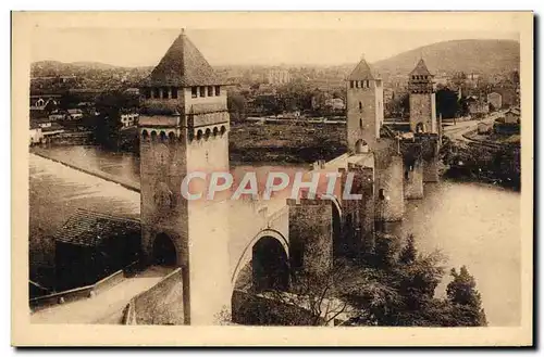 Cartes postales Cahors Le Pont Valentre