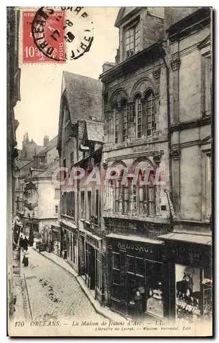 Cartes postales Orleans La Maison de Jeanne d'Arc