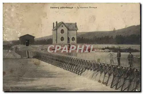 Cartes postales Damery Pittoresque Le Nouveau Barrage