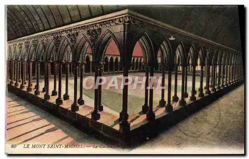 Cartes postales Le Mont Saint Michel Le Cloitre