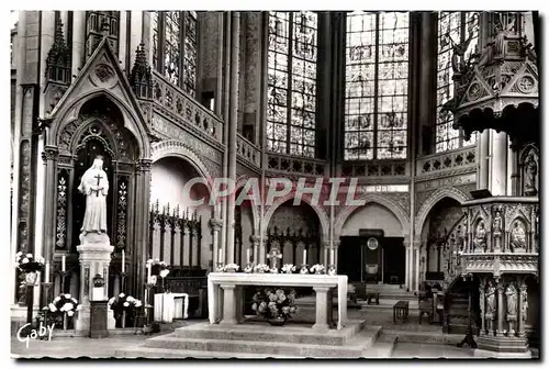 Moderne Karte Pont-Main Interieur de la Basilique le Choeur