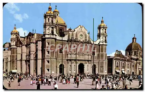 Moderne Karte La basilica de Guadalupe Mexico