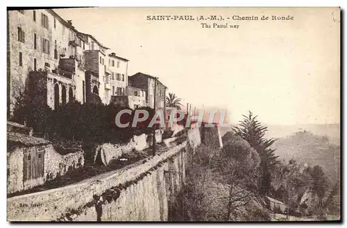 Cartes postales Saint Paul Chemin de Ronde