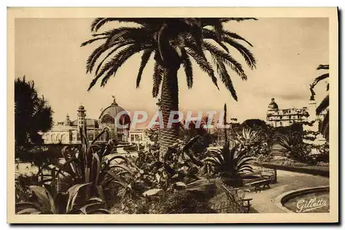 Cartes postales Nice Un Coin des Jardins