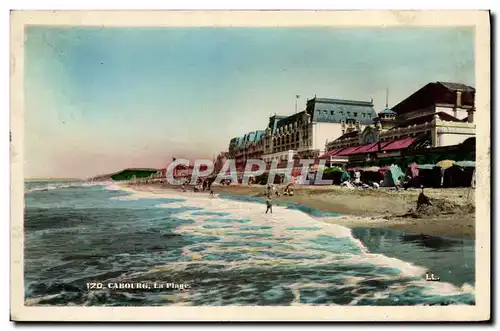 Cartes postales Cabourg La plage