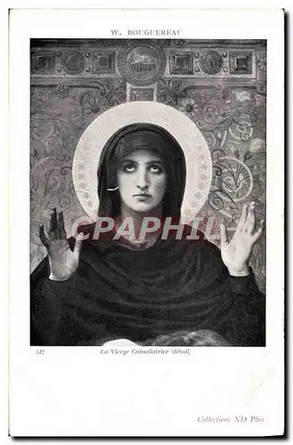 Cartes postales Musee Du Luxembourg Paris Bouguereau La vierge consolatrice