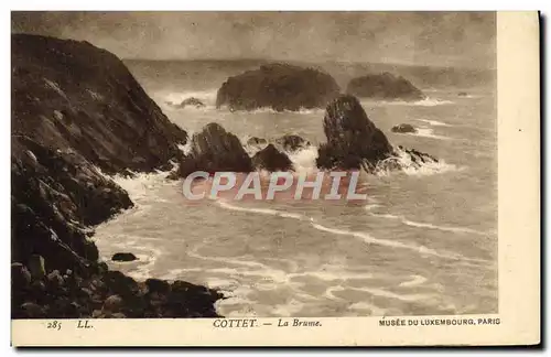 Cartes postales Musee Du Luxembourg Paris Cottet La Brume