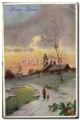 Ansichtskarte AK Fantaisie Bonen annee