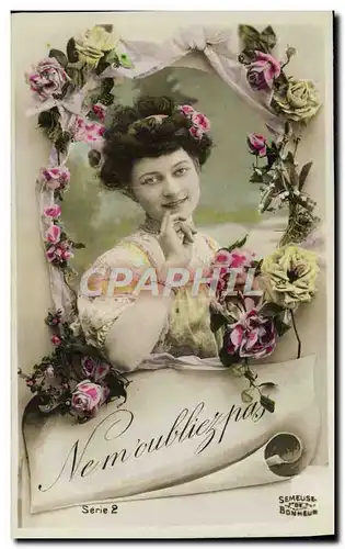 Cartes postales Fantaisie Femme