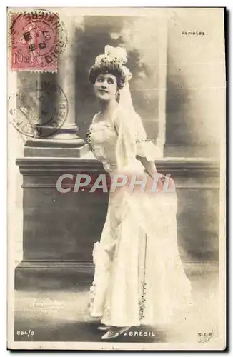 Cartes postales Fantaisie Femme Varietes Bresil