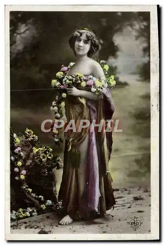 Cartes postales Fantaisie Femme