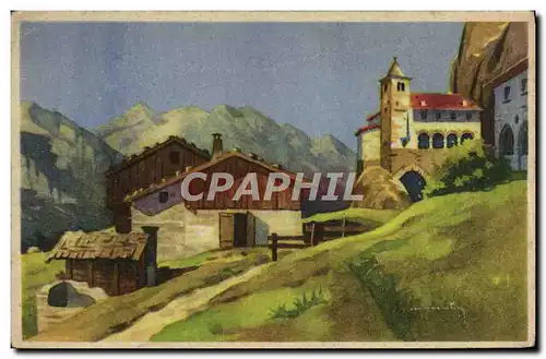 Cartes postales Fantaisie Hameau