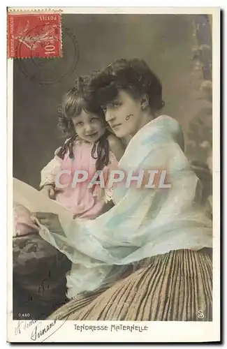 Cartes postales Fantaisie Femme Enfant