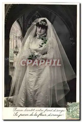 Cartes postales Fantaisie Femme Mariage