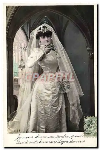 Cartes postales Fantaisie Femme Mariage