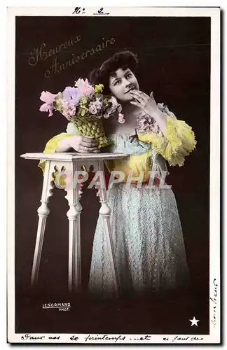 Cartes postales Fantaisie Femme