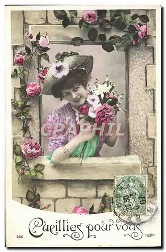 Cartes postales Fantaisie Femme