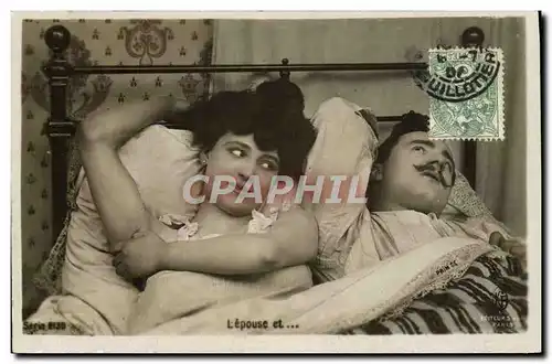 Cartes postales Fantaisie Femme L&#39epouse