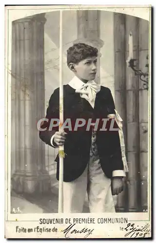 Cartes postales Fantaisie Enfant Premier Communion