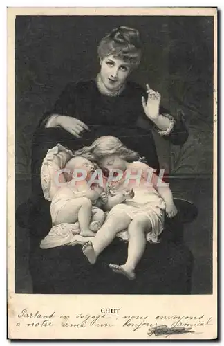 Cartes postales Fantaisie Femme Enfants